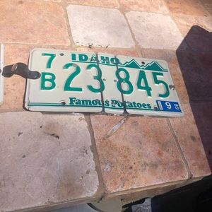 S Dakota or Idaho license plate photo album